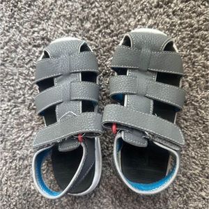 Gray see Kai run sandals size 11